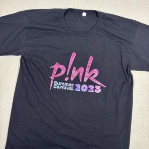 P!nk Summer Carnival 2023 Shirt Mens Medium Black‎ Tour Concert Graphic Tee